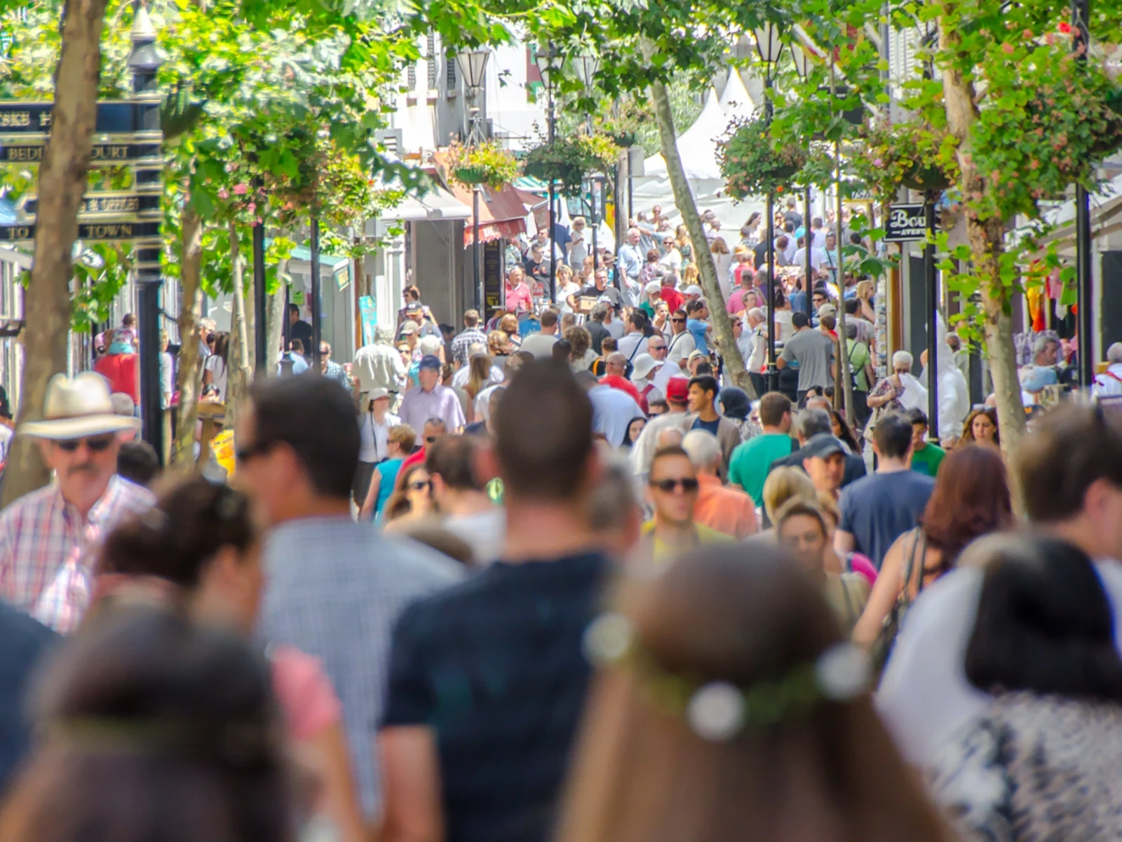 Image of Gibraltar Main Street People